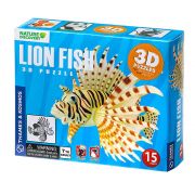 3D пъзел, Риба лъв, 15 части