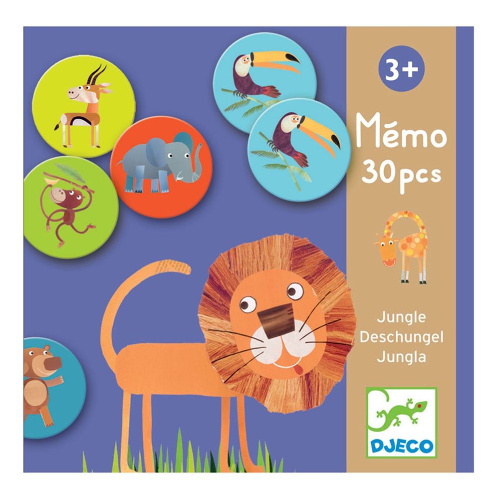 Djeco, Мемо игра, Джунгла
