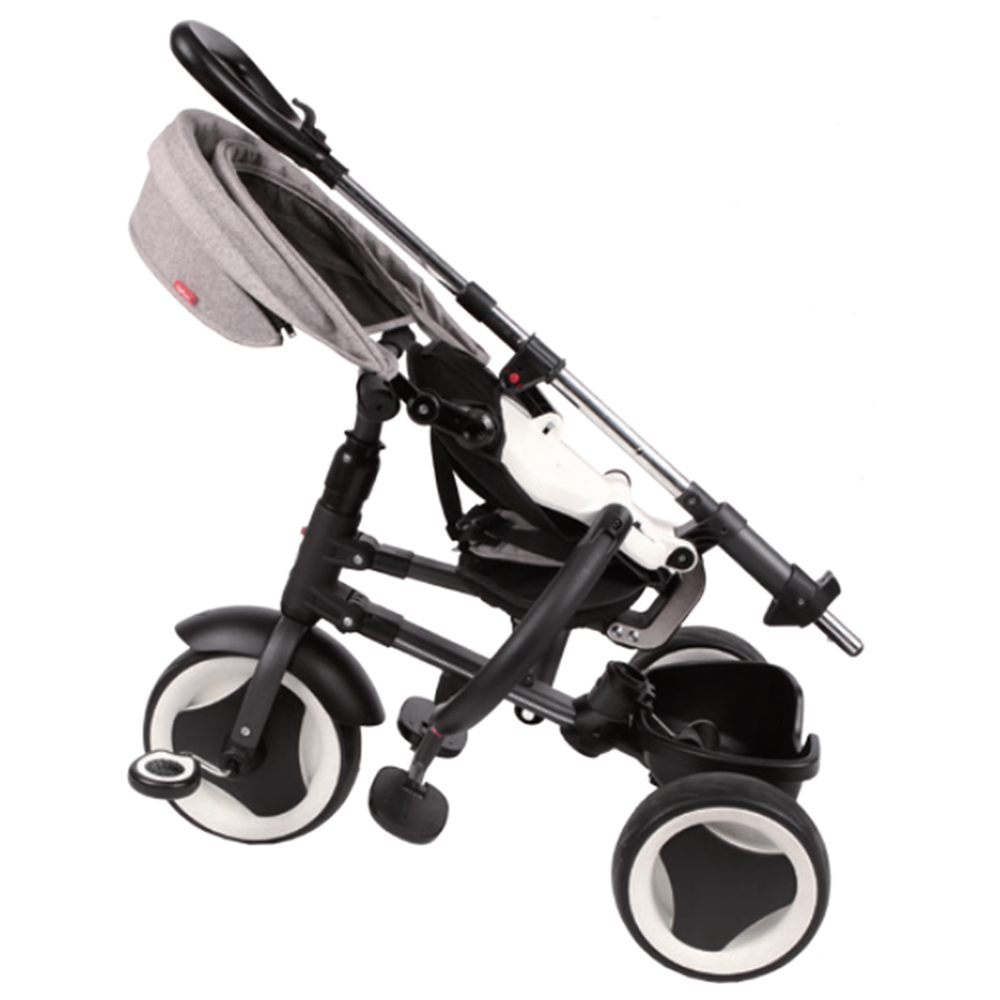 Триколка Rito Deluxe, 3 в 1, сива