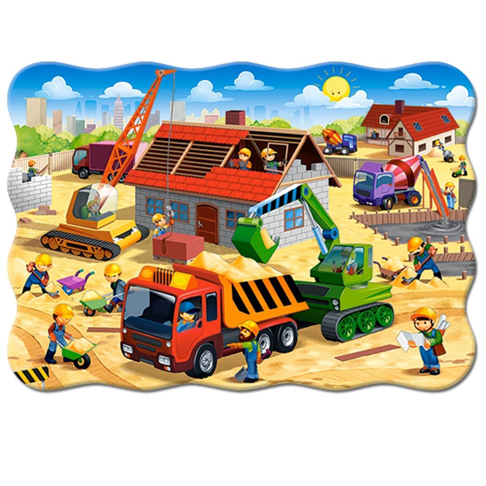 Къща в строеж, пъзел 30 части