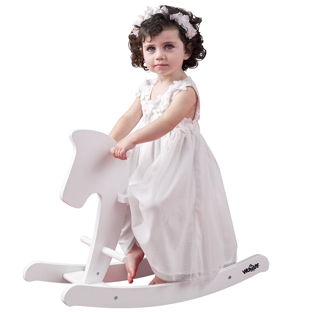 Дървено конче-люлка