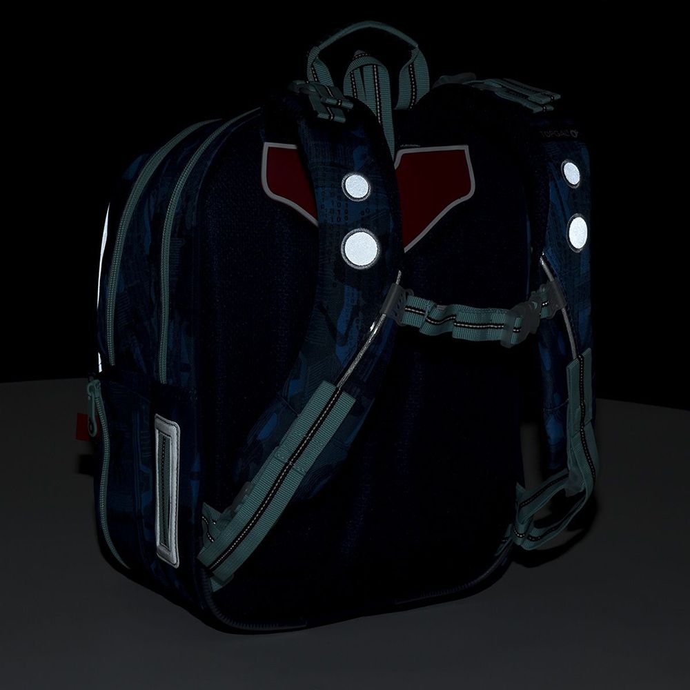Анатомична ученическа раница, Син робот