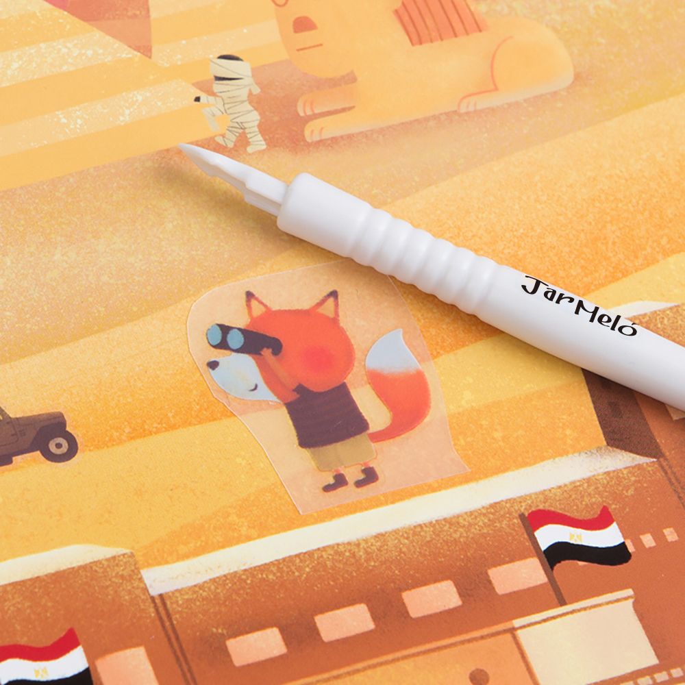 Трансферни стикери, Забързан град