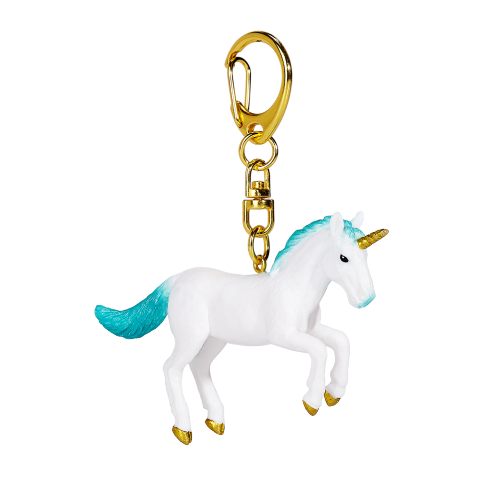 Ключодържател Еднорог изправен, син