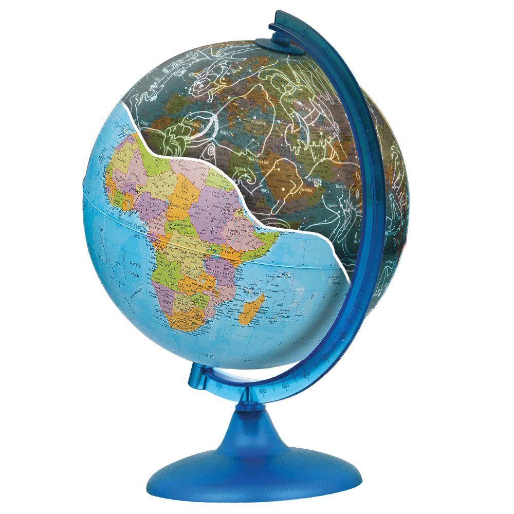 Светещ глобус Ден и Нощ