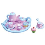 Дървен сервиз за чай, Сърца