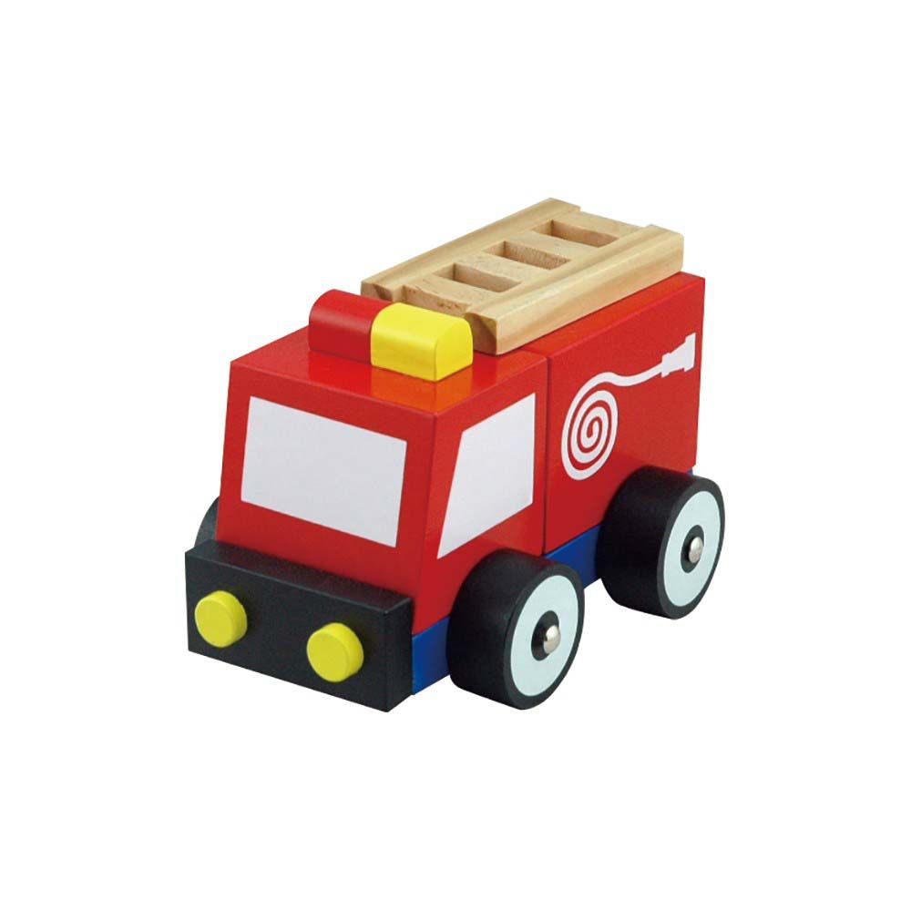 Дървена пожарна кола