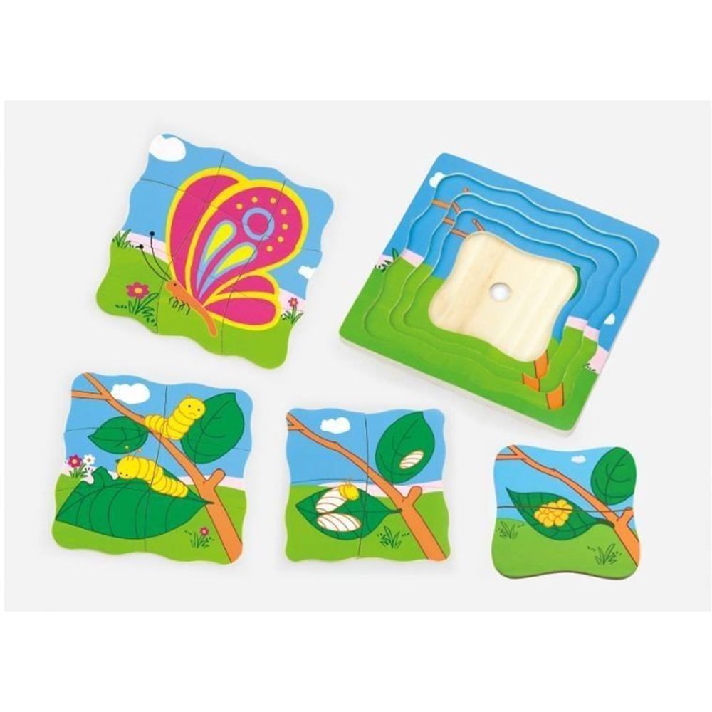 Многослоен пъзел, Пеперуда