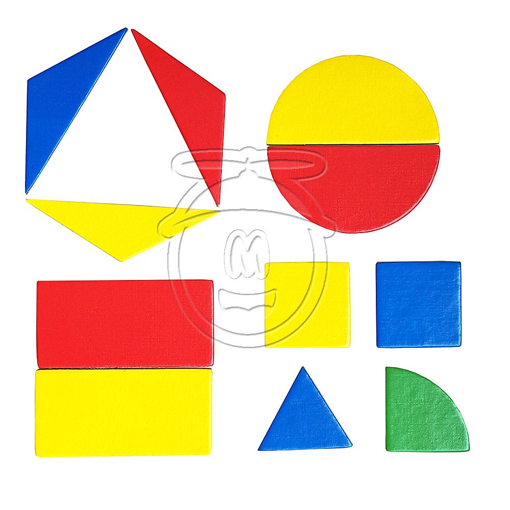 Образователен комплект, Цветове и форми