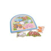 Дървен многослоен пъзел, Ферма