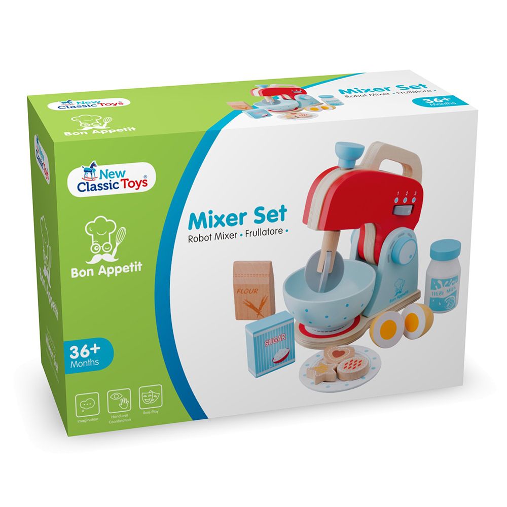 Детски миксер, червен