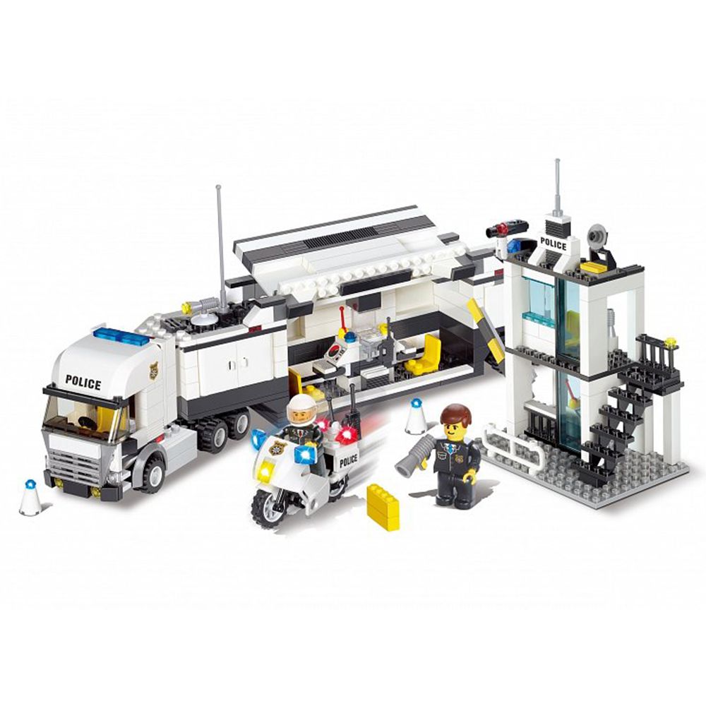 Конструктор, Полицейски камион с мобилен команден пункт, 511 ел.