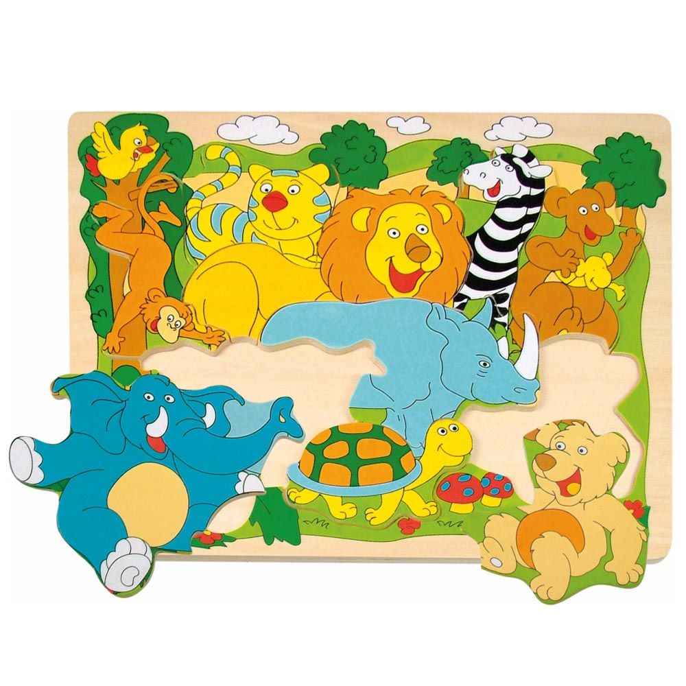 Woodyland, Дървен пъзел, Африка