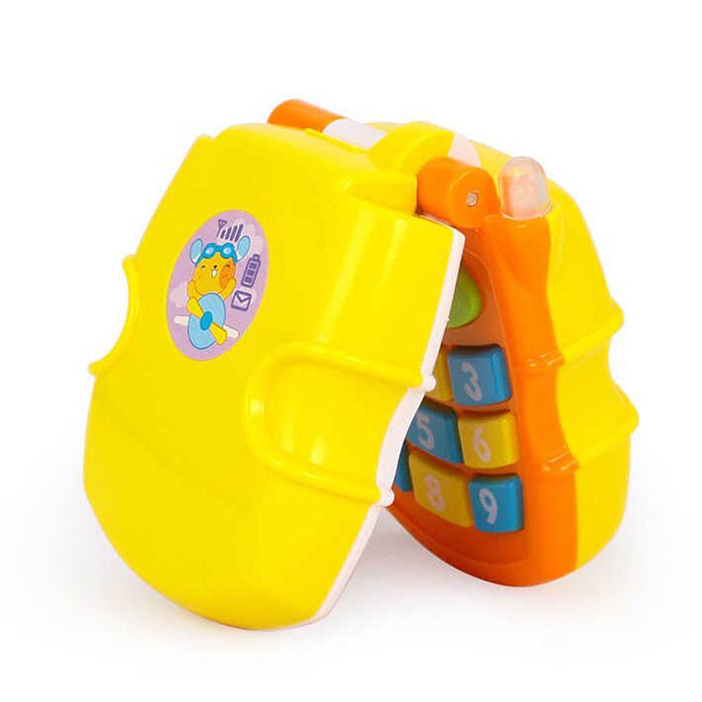 Бебешки мобилен телефон, с музика и светлина, асортимент