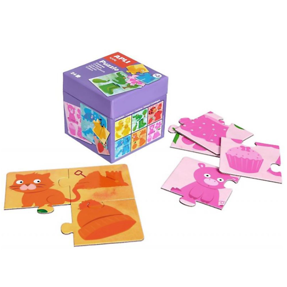 Детски образователен пъзел, Цветовете