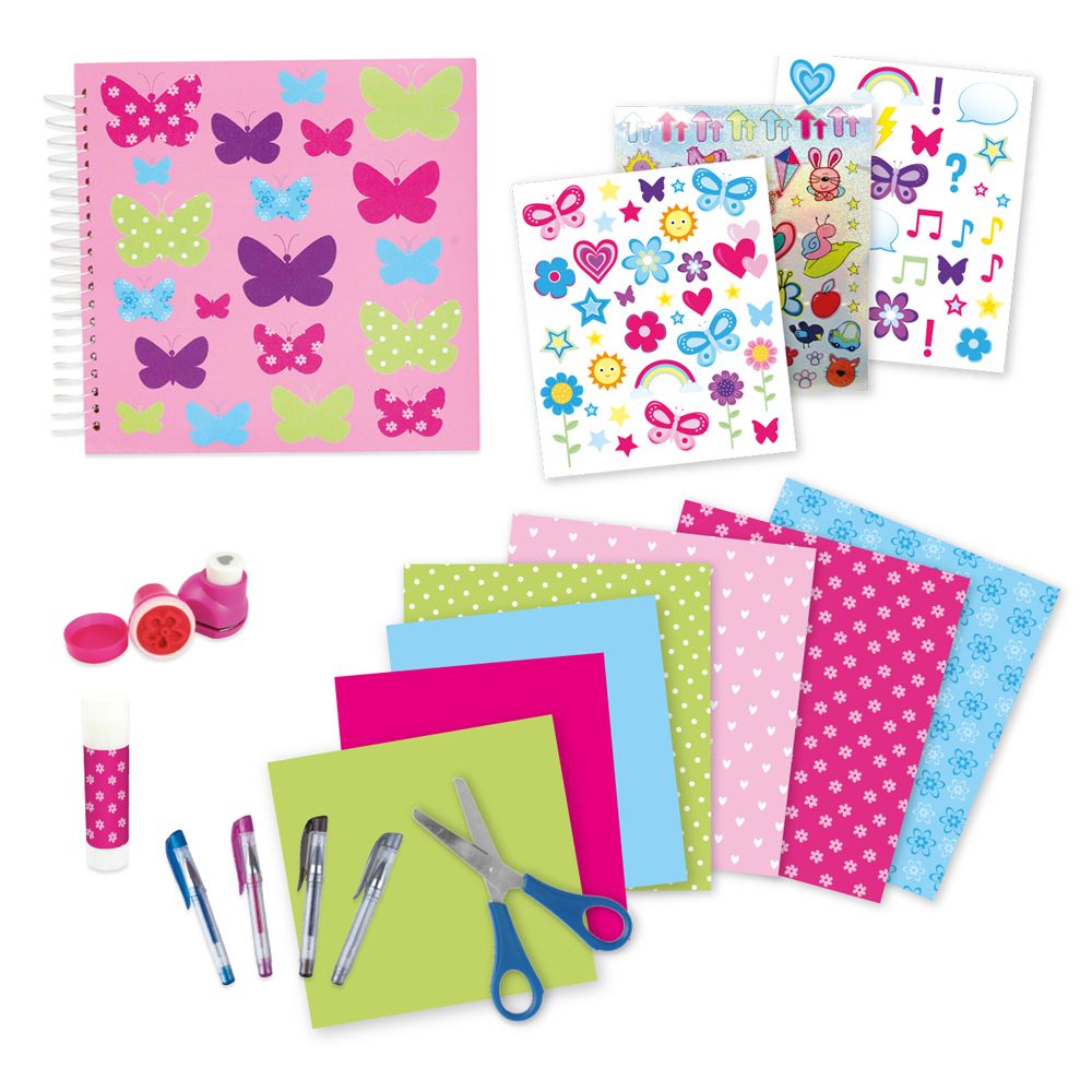 Комплект за апликации и скапбукинг, Пеперуда