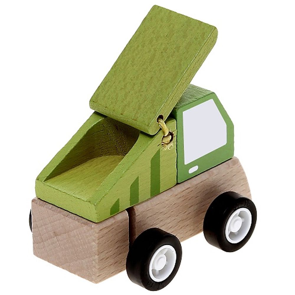 Боклукчийски камион с механизъм