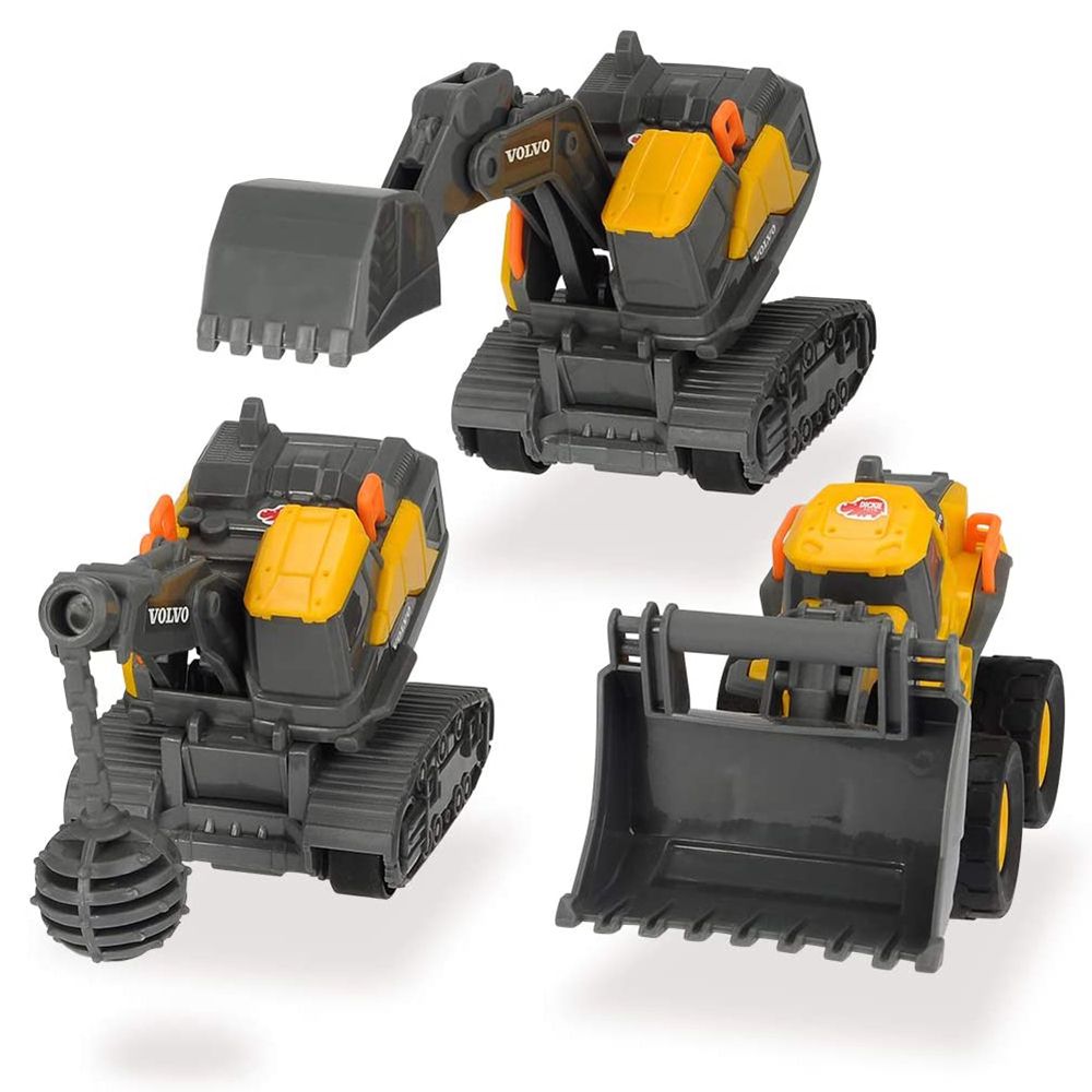 Dickie toys, Строителни машини Volvo, асортимент