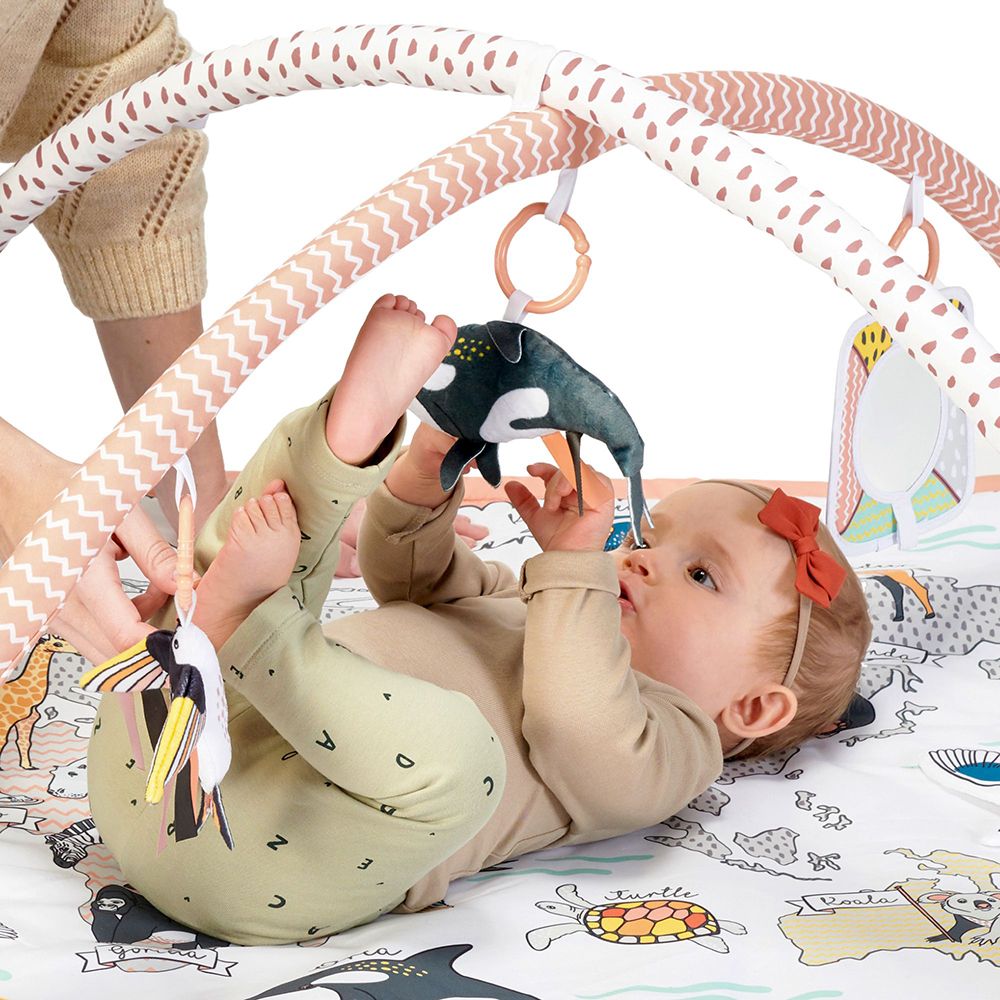 Образователна гимнастика и палатка за игра TIPPY, 3 в 1