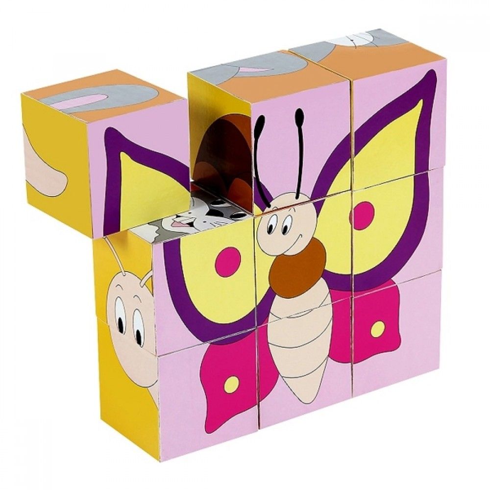 Woodyland, Забавни кубчета, Животни