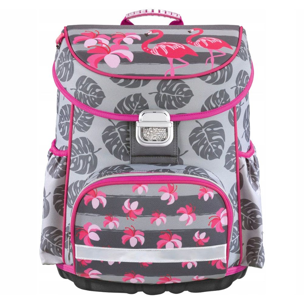 HAMA, Ученическа раница за първи клас, Розово фламинго