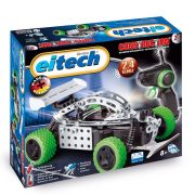 Метален конструктор, Състезателна кола с дистанционно управление - 2.4 Ghz, 2 модела