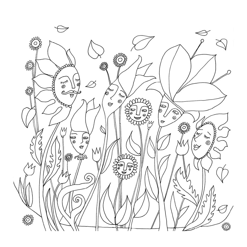 Книга за оцветяване, Светът е прекрасен, защото...