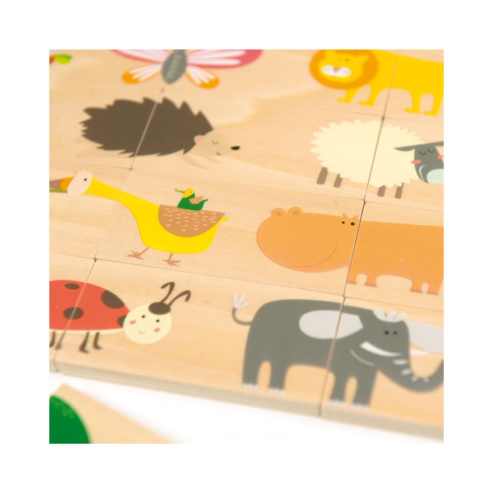 Домино пъзел, Животни