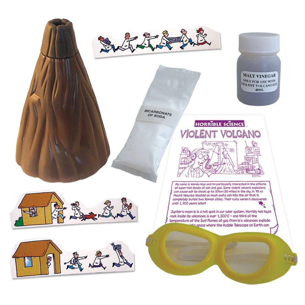 Ужасяваща наука, Изригващ вулкан