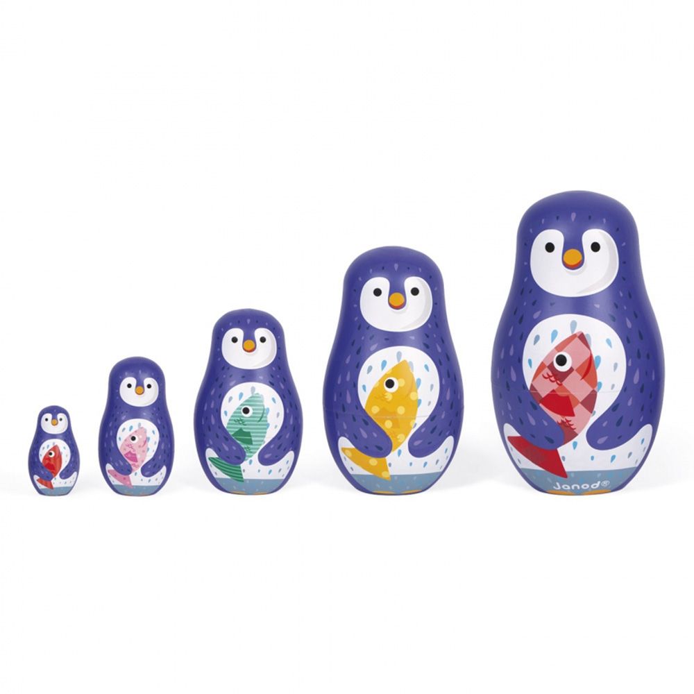Janod, Дървени матрьошки, Пингвини