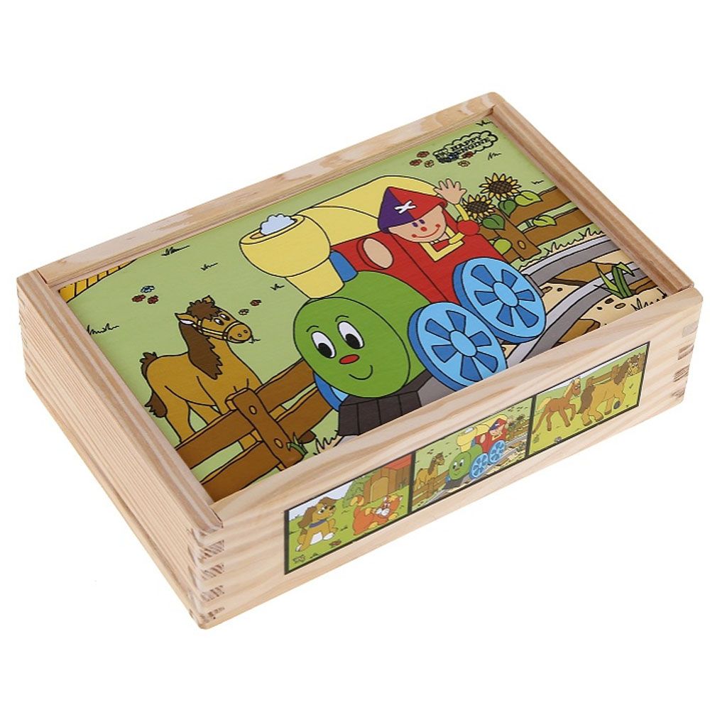 Кубчета с картинки, Веселото влакче