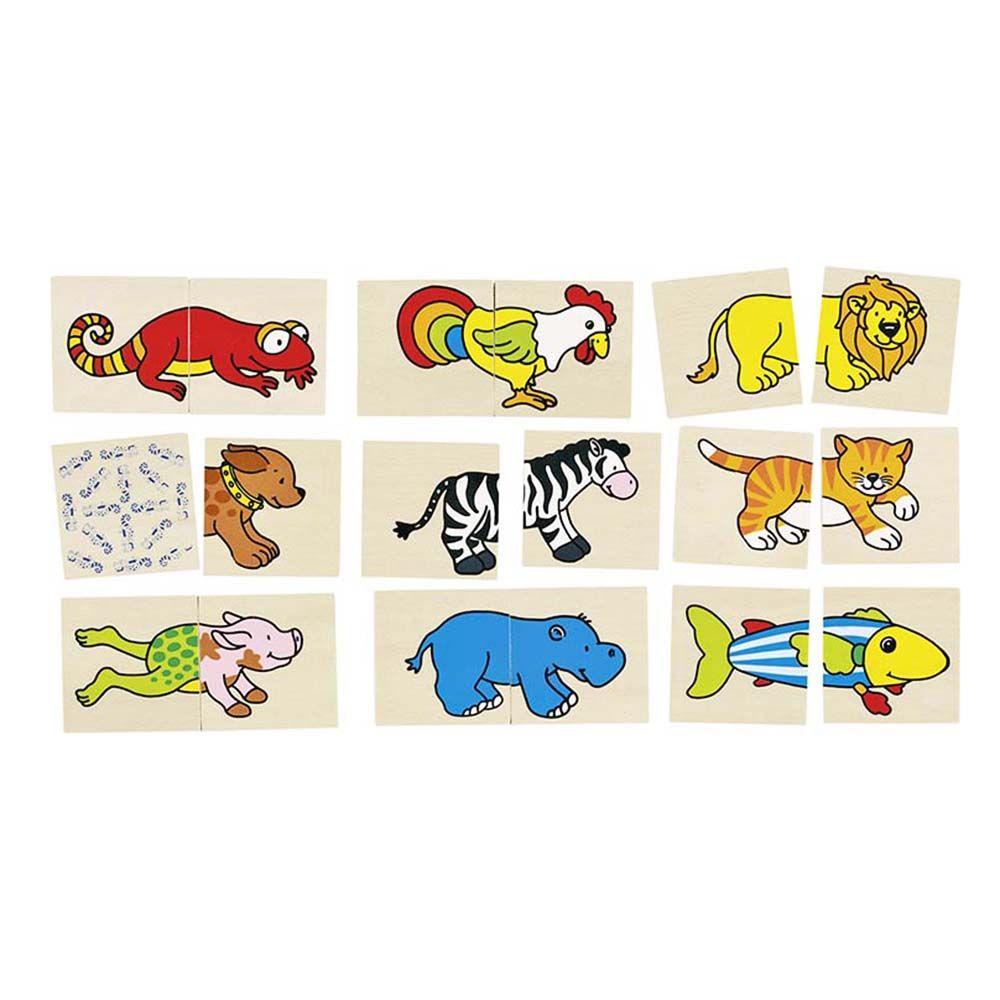 Goki, Игра за памет, Весели животни