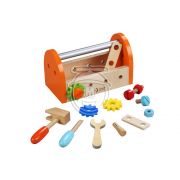 Дървени инструменти за игра в сандъче