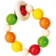 Бебешка дрънкалка, еластична, Дъга