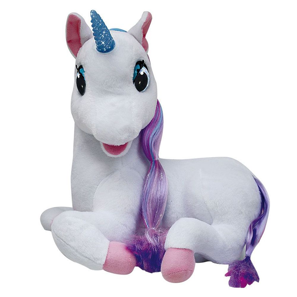 Интерактивен еднорог, говори и пее на български език