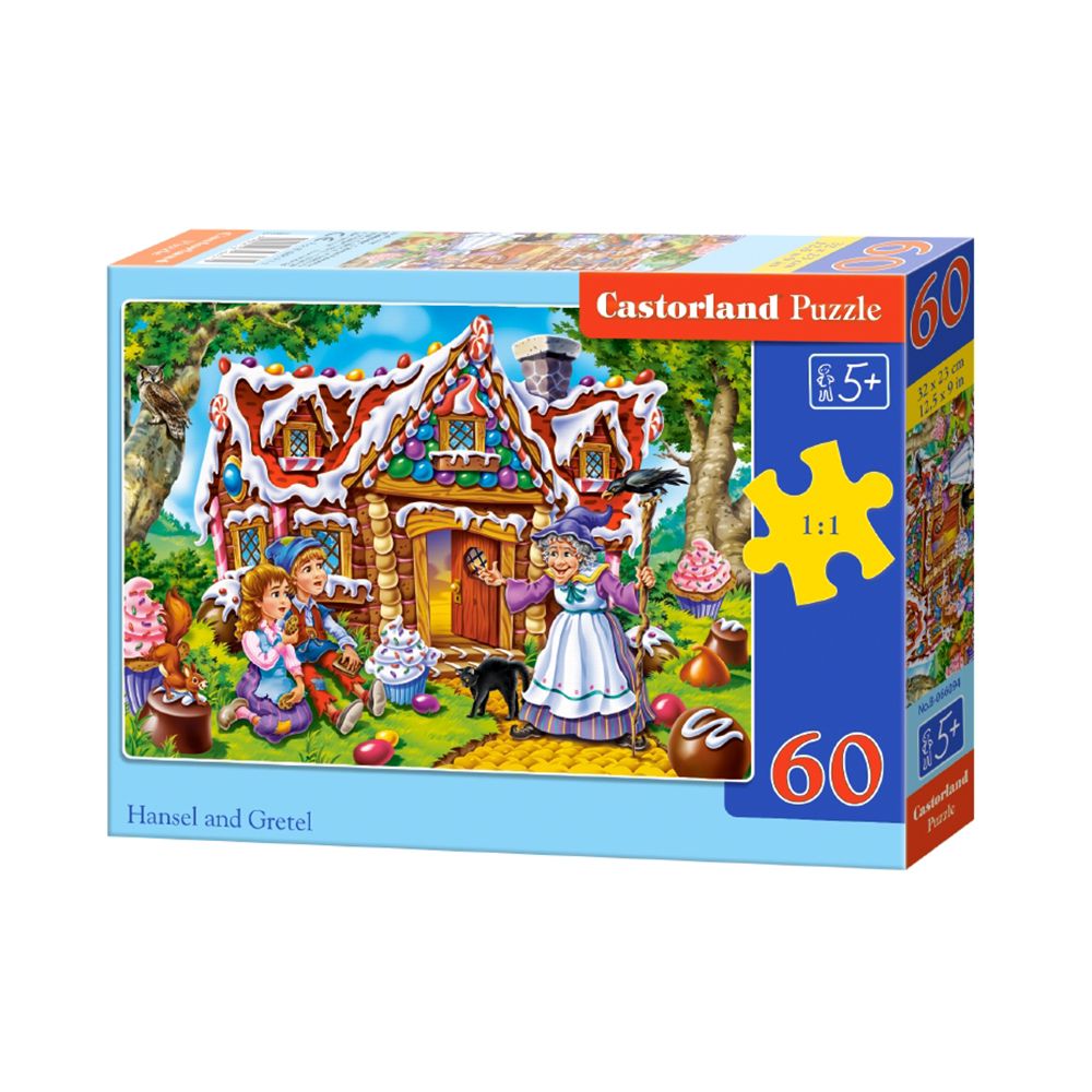 Castorland, Хензел и Гретел, пъзел 60 части