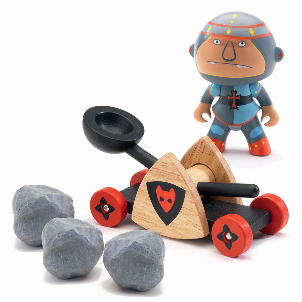 Djeco, Фигурка, Войник с катапулт