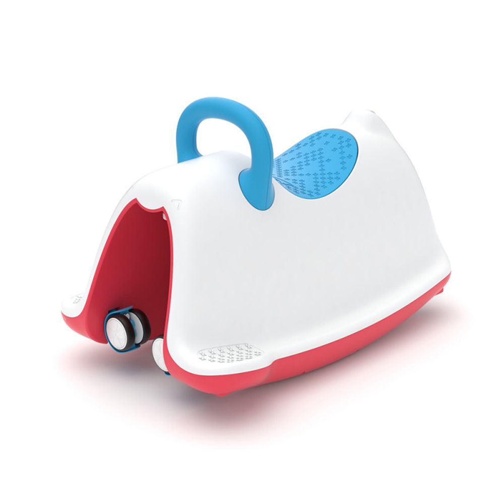 Играчка за бутане, 4 в 1, Trackie, синя