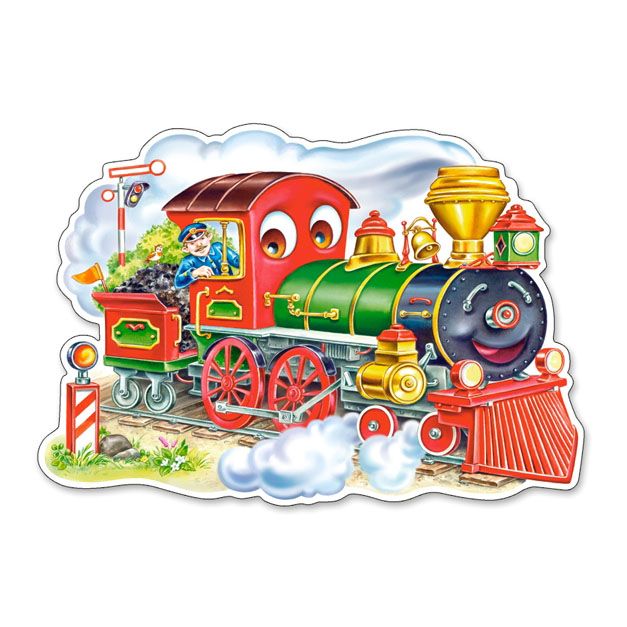 Парен локомотив, пъзел 12 части