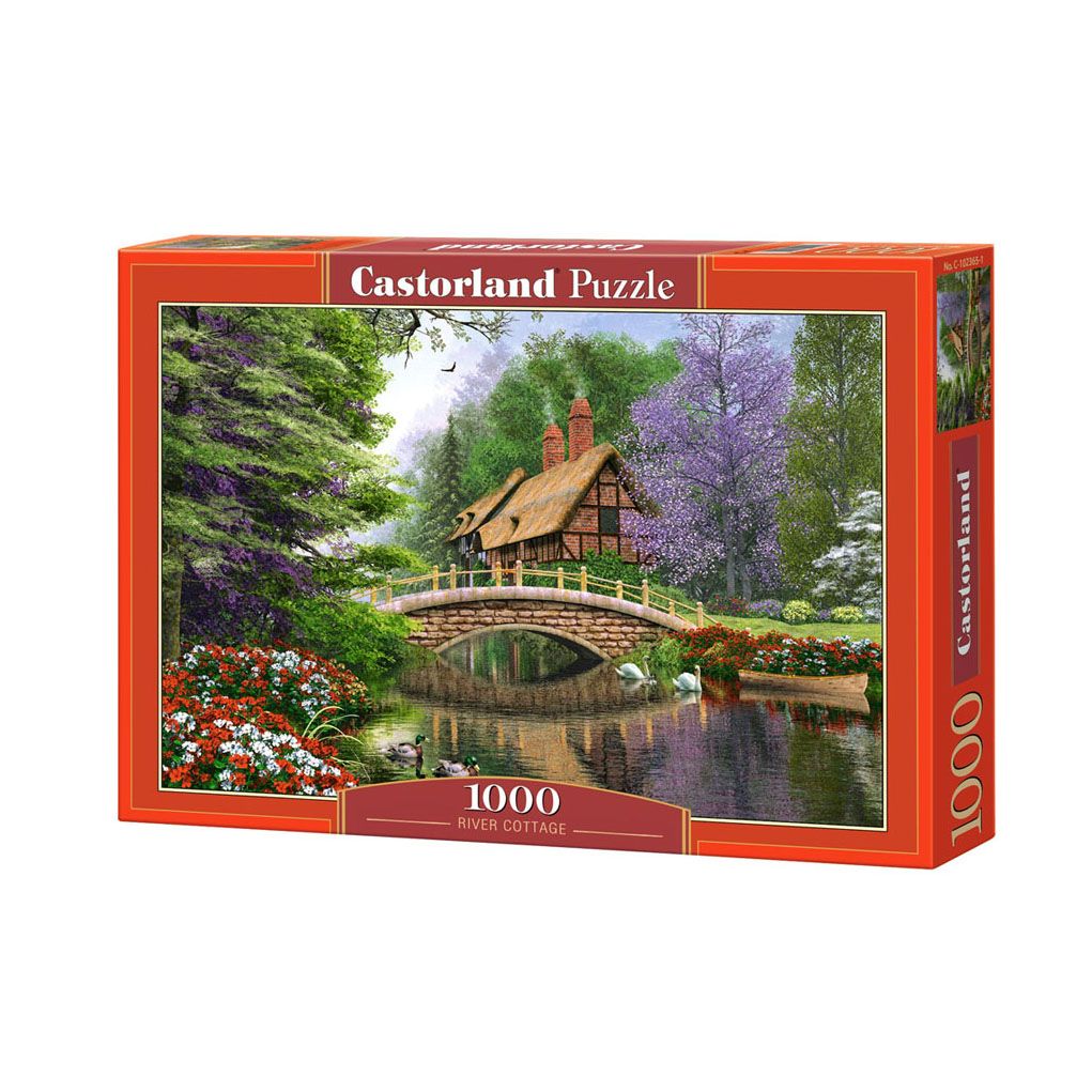 Castorland, Къщичка край реката, пъзел 1000 части