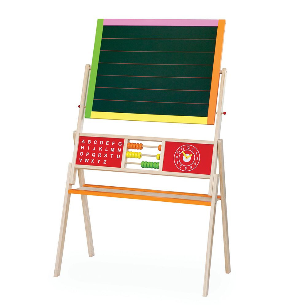 Viga toys, Дървена магнитна дъска с две лица