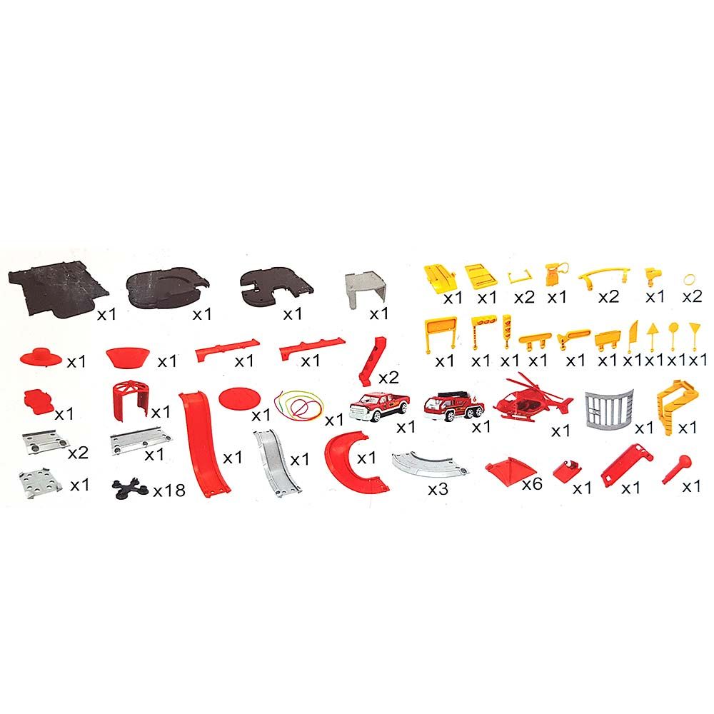 Гараж на три нива, Пожарна станция