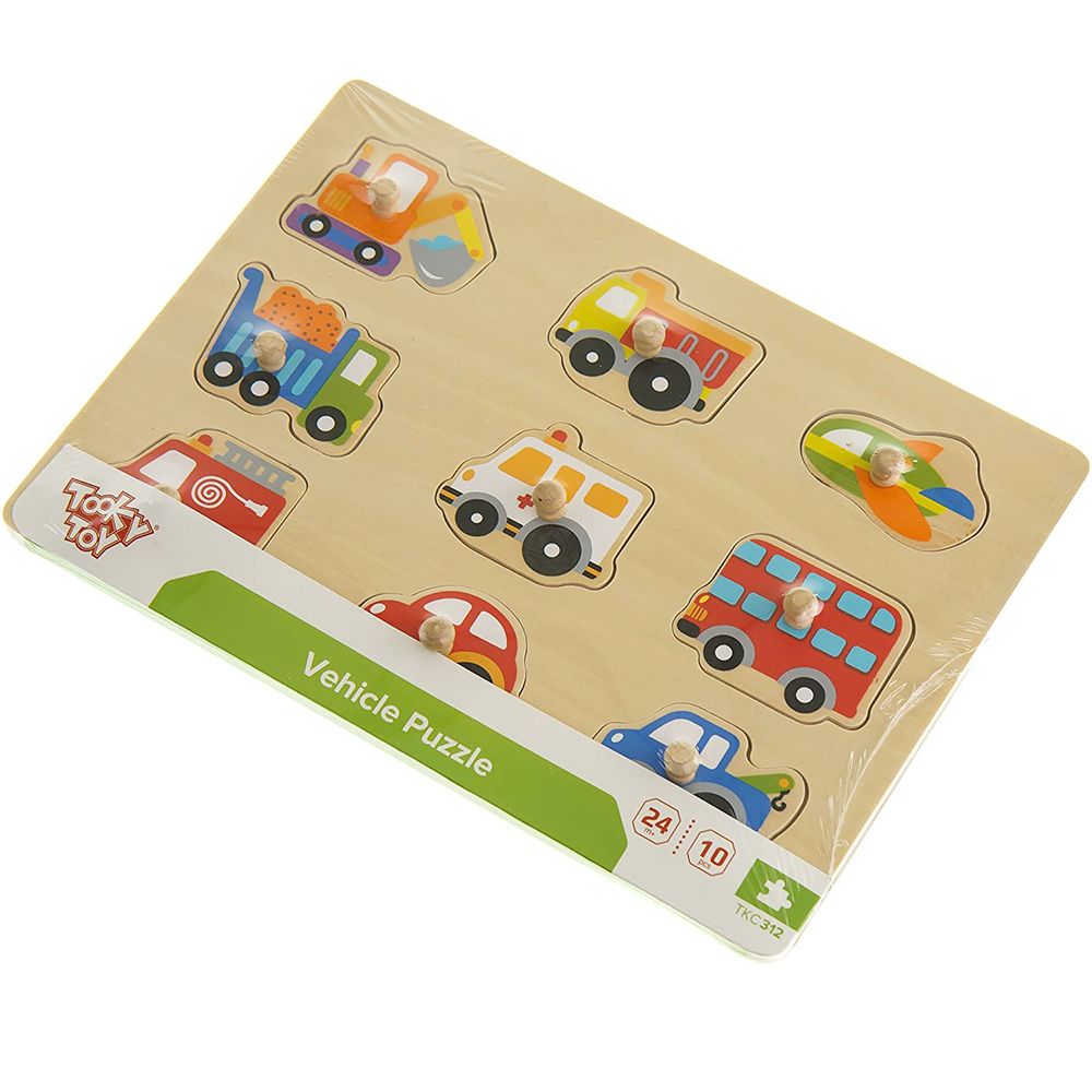 Дървен пъзел с дръжки, Превозни средства
