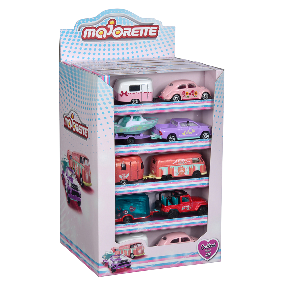 Kола с каравана, метална