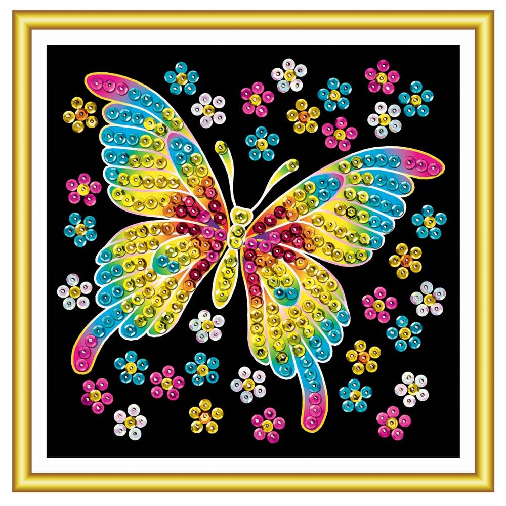 Изкуство с пайети за 60 минути, Пеперуда