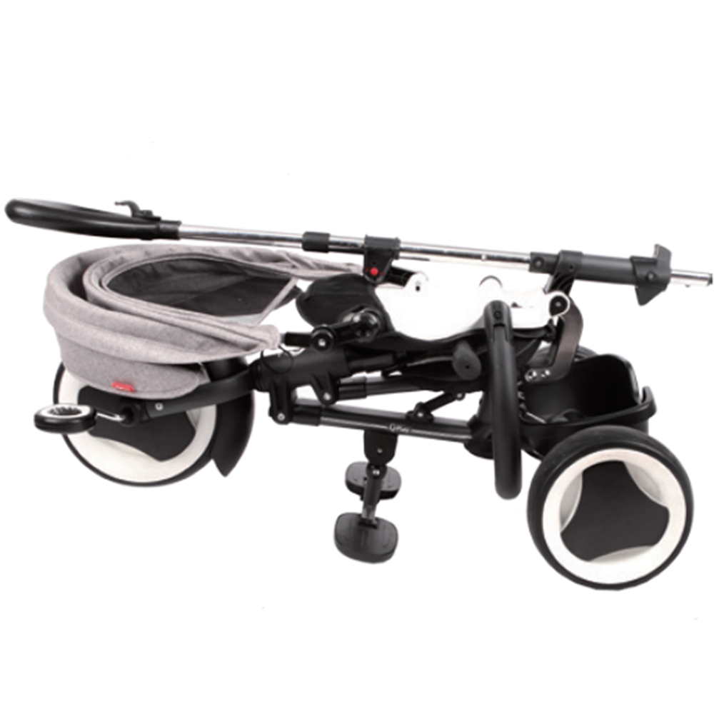 Триколка Rito Deluxe, 3 в 1, сива