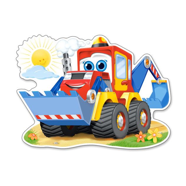 Забавно багерче, пъзел 12 части