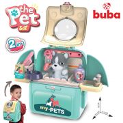 Куче, домашен любимец в раница