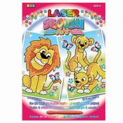 Изкуство с пайети, Лъвчета