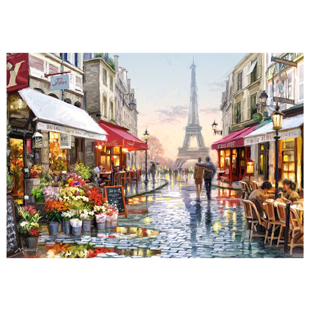 Магазин за цветя, пъзел 1500 части